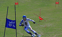 اردوی تیم ملی اسکی روی چمن در فندقلوی نمین آغاز شد